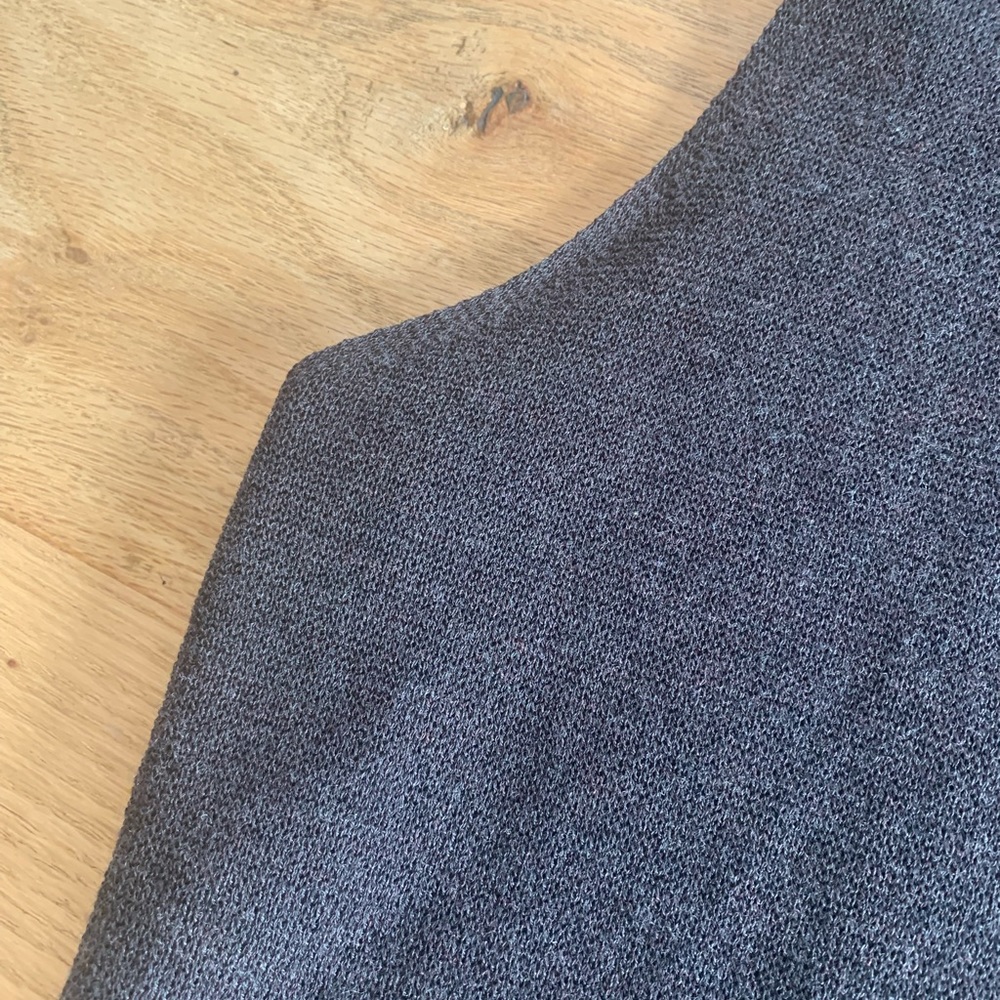 Eileen Fisher Italian Wool Charcoal Gray Sleevless Top Women’s L Preloved - Picture 4 of 8